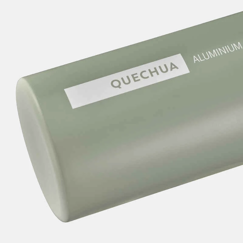 Quechua Gourde Randonnée 100 Bouchon à Vis 0,75 Litre Aluminium Kaki 5 Quechua Gourde Randonnée 100 Bouchon à Vis 0,75 Litre Aluminium Kaki – Image 3