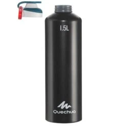Quechua Gourde Randonnée 500 Bouchon Ouverture Rapide 1,5 Litre Aluminium Noir -ProSportif Boutique gourde randonnee 500 bouchon ouverture rapide 15 litre aluminium noir 6