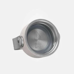 Quechua Gourde Randonnée MH100 Bouchon à Vis 0,6L Inox Blanc -ProSportif Boutique gourde randonnee mh100 bouchon a vis 06l inox noir 5