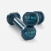 PAIRE D'HALTÈRES FITNESS 2*0,5 KG - BLEU MARINE -ProSportif Boutique halteres tonedumbell 205 kg rose