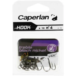 HAMEÇON TRIPLE PÊCHE HOOK TRIPLE BLACK NICKEL -ProSportif Boutique hamecon triple peche hook triple black nickel 5