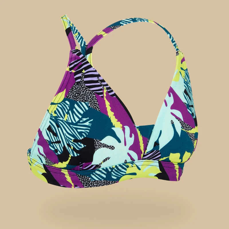 HAUT DE MAILLOT DE BAIN FILLE LIZY 500 NOIR 3 HAUT DE MAILLOT DE BAIN FILLE LIZY 500 NOIR