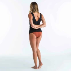 Haut De Maillot De Bain TANKINI MARINE NOIR 23 Haut De Maillot De Bain TANKINI MARINE NOIR -ProSportif Boutique haut de maillot de bain tankini marine uni noir decollete v et coques amovibles 10