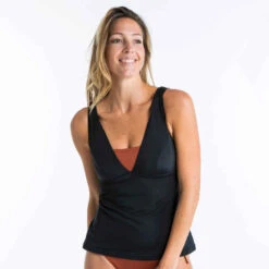 Haut De Maillot De Bain TANKINI MARINE NOIR