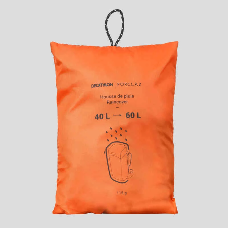 Housse De Pluie Basique Pour Sac à Dos De Trekking - 40/60L 5 Housse De Pluie Basique Pour Sac à Dos De Trekking - 40/60L – Image 3