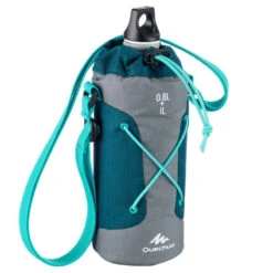 Quechua Housse Isotherme Pour Gourde Randonnée 0,75 à 1 Litre Gris/bleu -ProSportif Boutique housse isotherme pour gourde randonnee 075 a 1 litre grisslashbleu 3