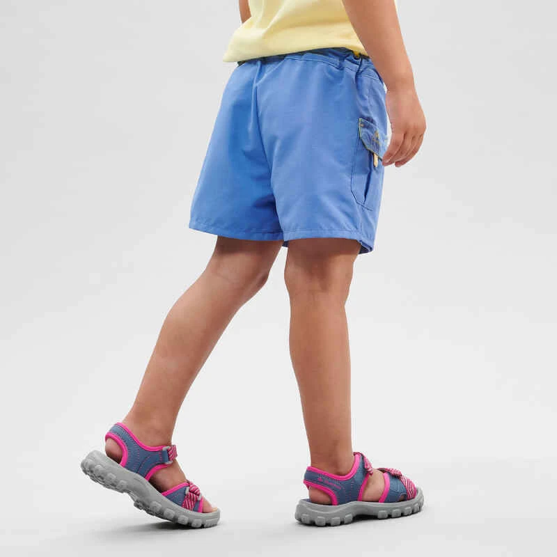 Quechua Jupe Short De Randonnée - MH100 KID Bleue -enfant 2-6 ANS 5 Quechua Jupe Short De Randonnée - MH100 KID Bleue -enfant 2-6 ANS – Image 3