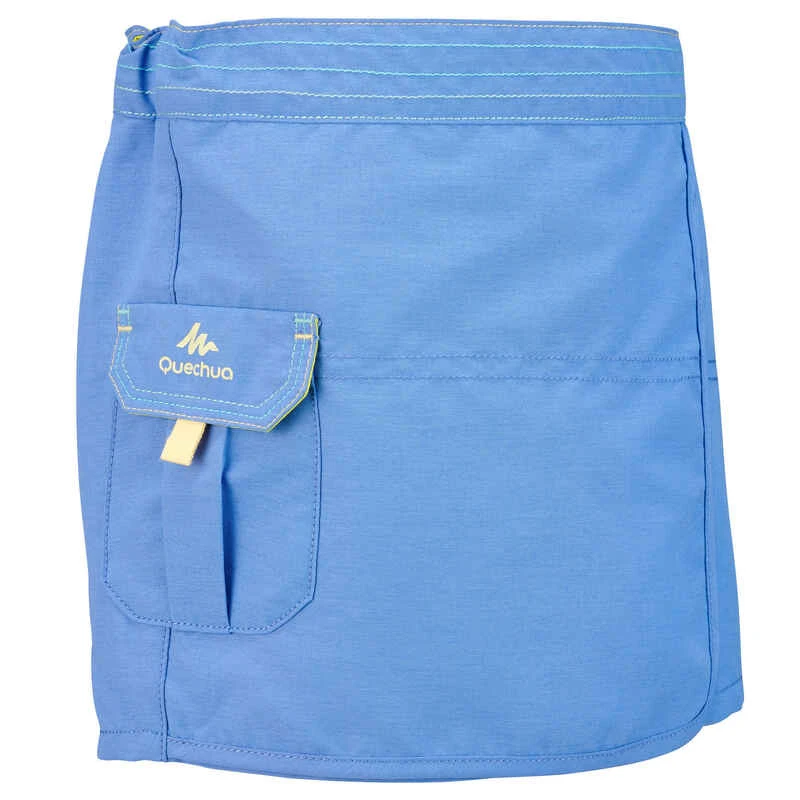 Quechua Jupe Short De Randonnée - MH100 KID Bleue -enfant 2-6 ANS 3 Quechua Jupe Short De Randonnée - MH100 KID Bleue -enfant 2-6 ANS