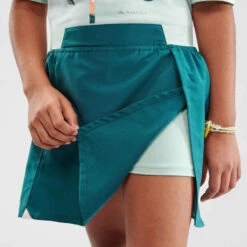 Quechua Jupe Short De Randonnée - MH100 Turquoise - Enfant 7-15 Ans 16 Quechua Jupe Short De Randonnée - MH100 Turquoise - Enfant 7-15 Ans -ProSportif Boutique jupe short de randonnee mh100 turquoise enfant 7 15 ans 1 5