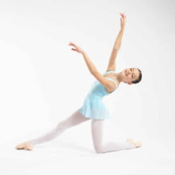 Jupette Danse Classique Rose En Voile Bleu Ciel Fille -ProSportif Boutique jupette danse classique rose en voile fille 2