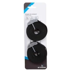Decathlon Kit 2 Sangles De Serrage 3 M Noires -ProSportif Boutique kit 2 sangles de serrage 3 m noires 6