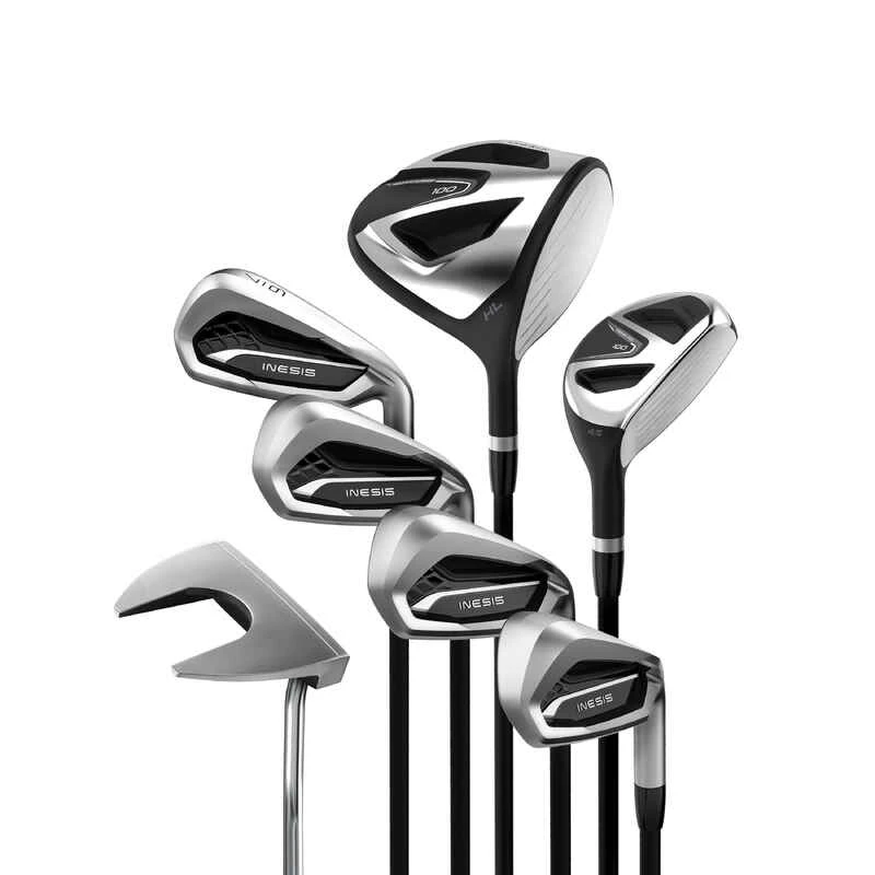 KIT DE GOLF 7 CLUBS ADULTE 100 DROITIER GRAPHITE TAILLE 1 3 KIT DE GOLF 7 CLUBS ADULTE 100 DROITIER GRAPHITE TAILLE 1