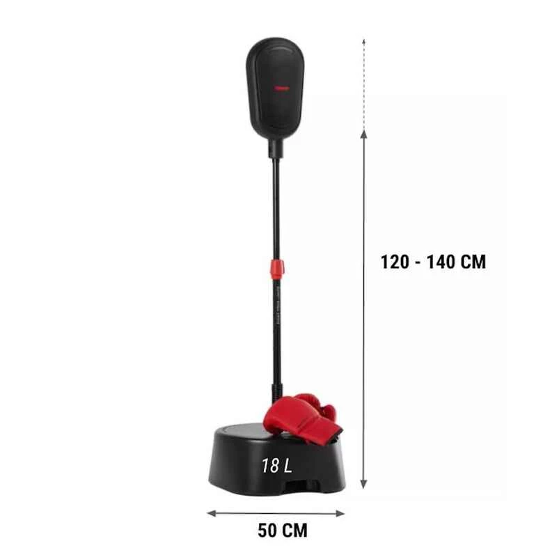 Kit Punching Ball Junior + Gants De Boxe 4Oz 4 Kit Punching Ball Junior + Gants De Boxe 4Oz – Image 2