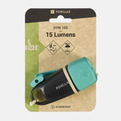 Lampe Torche à Dynamo - 15 Lumens - DYNAMO 100 V2 -ProSportif Boutique lampe torche autonome dynamo 100 v2 bleue 15 lumens 6