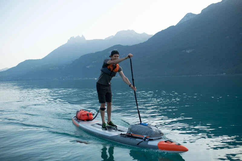 LEASH SPIRALE GENOU STAND UP PADDLE NOIR (0,5 M à 2,8 M) 4 LEASH SPIRALE GENOU STAND UP PADDLE NOIR (0,5 M à 2,8 M) – Image 2