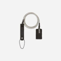 Leash Surf 7' (210 Cm) Diamètre 7 Mm Noir