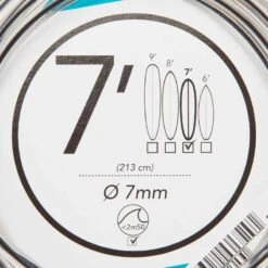 Leash Surf 7' (210 Cm) Diamètre 7 Mm Noir -ProSportif Boutique leash surf 7 210 cm diametre 7 mm noir 6