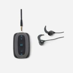 Lecteur MP3 étanche Natation Et écouteurs SwimMusic 100 V3 Noir Bleu