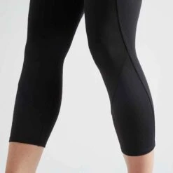 Legging Court Fitness Noir -ProSportif Boutique legging 7slash8 fitness cardio training femme noir 100 3