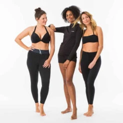 LEGGING ANTI UV SURF 100 FEMME NOIR -ProSportif Boutique legging anti uv surf 100 femme noir 4