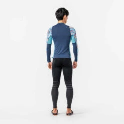 Legging Anti UV Surf 100 Homme Bleu Ardoise Eco -ProSportif Boutique legging anti uv surf 100 homme bleu ardoise eco 2