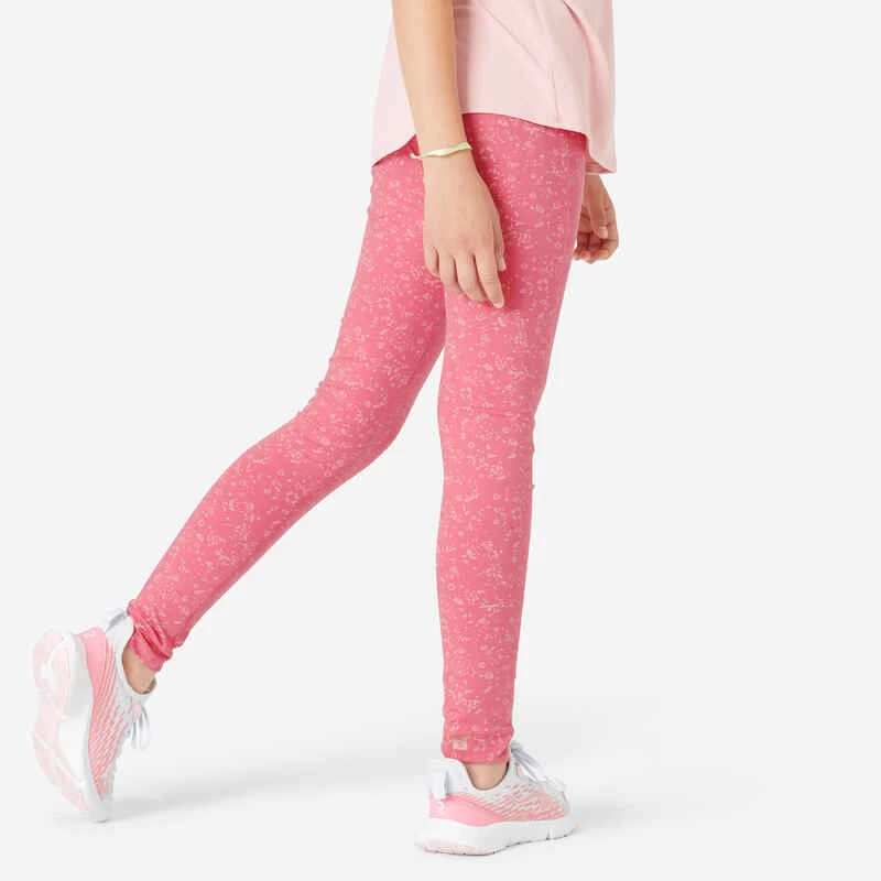 Legging Fille Coton - 320 Imprimé Rose 3 Legging Fille Coton - 320 Imprimé Rose