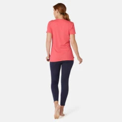 Legging Court De Sport Taille Haute 510 Femme 7/8 En Coton Bleu Marine 17 Legging Court De Sport Taille Haute 510 Femme 7/8 En Coton Bleu Marine -ProSportif Boutique legging court de sport taille haute 510 femme 7slash8 en coton bleu marine 4