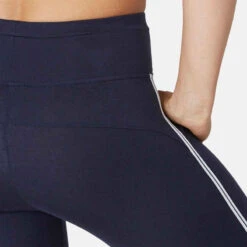 Legging Court De Sport Taille Haute 510 Femme 7/8 En Coton Bleu Marine 18 Legging Court De Sport Taille Haute 510 Femme 7/8 En Coton Bleu Marine -ProSportif Boutique legging court de sport taille haute 510 femme 7slash8 en coton bleu marine 5