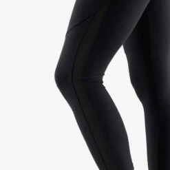 Legging Court De Sport Taille Haute 520 Femme 7/8 En Coton Noir -ProSportif Boutique legging court de sport taille haute 520 femme 7slash8 en coton noir 5