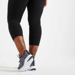 Legging Court Fitness Cardio Femme Noir -ProSportif Boutique legging court fitness 3