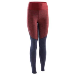 Simond LEGGING D'ESCALADE-VERTIKA BORDEAUX ET BLEU FEMME