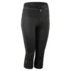 LEGGING DE TRAIL RUNNING 3/4 FEMME EMBOSS NOIR BRONZE -ProSportif Boutique legging de trail running 3slash4 femme emboss noir bronze
