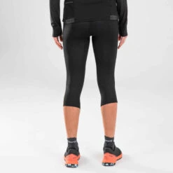 LEGGING DE TRAIL RUNNING 3/4 FEMME EMBOSS NOIR BRONZE 15 LEGGING DE TRAIL RUNNING 3/4 FEMME EMBOSS NOIR BRONZE -ProSportif Boutique legging de trail running 3slash4 femme emboss noir bronze 2