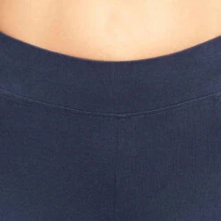 Legging FIT+ 500 Regular Gym & Pilates Femme Bleu Foncé -ProSportif Boutique legging fit 500 regular gym pilates femme bleu fonce 5