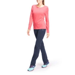 Legging FIT+ 500 Regular Gym & Pilates Femme Bleu Foncé -ProSportif Boutique legging fit 500 regular gym pilates femme bleu fonce 9