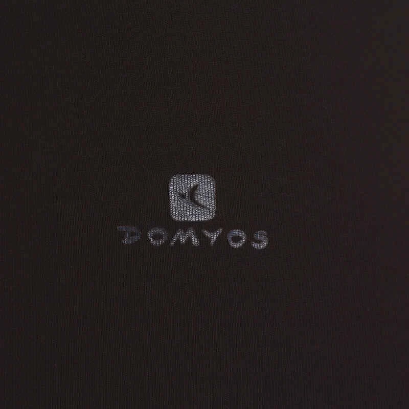 Legging FIT+ 500 Slim Gym & Pilates Femme Noir 13 Legging FIT+ 500 Slim Gym & Pilates Femme Noir â Image 11