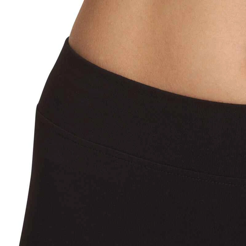 Legging FIT+ 500 Slim Gym & Pilates Femme Noir 8 Legging FIT+ 500 Slim Gym & Pilates Femme Noir â Image 6