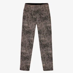 Legging Fitness 7/8 Coton Extensible Court Et Gainant Femme - Gris Violacé -ProSportif Boutique legging galbant 7slash8 900 femme noir 5