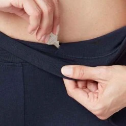 Legging Sport Taille Haute 520 Femme En Coton Bleu Marine -ProSportif Boutique legging sport taille haute 520 femme en coton bleu marine 6