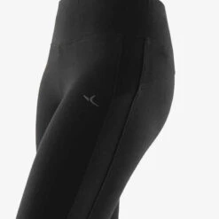Legging Sport Taille Haute 520 Femme En Coton Noir -ProSportif Boutique legging sport taille haute 520 femme en coton noir 5