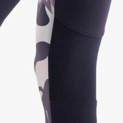 Legging Fille Synthétique Respirant - S500 Gris Et Rose Avec Imprimé -ProSportif Boutique legging synthetique respirant s500 fille gym enfant gris imprime rose 5