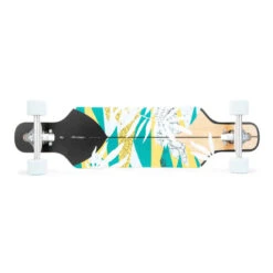 LONGBOARD DROP 100 FLORAL -ProSportif Boutique longboard drop mini core bleu 3