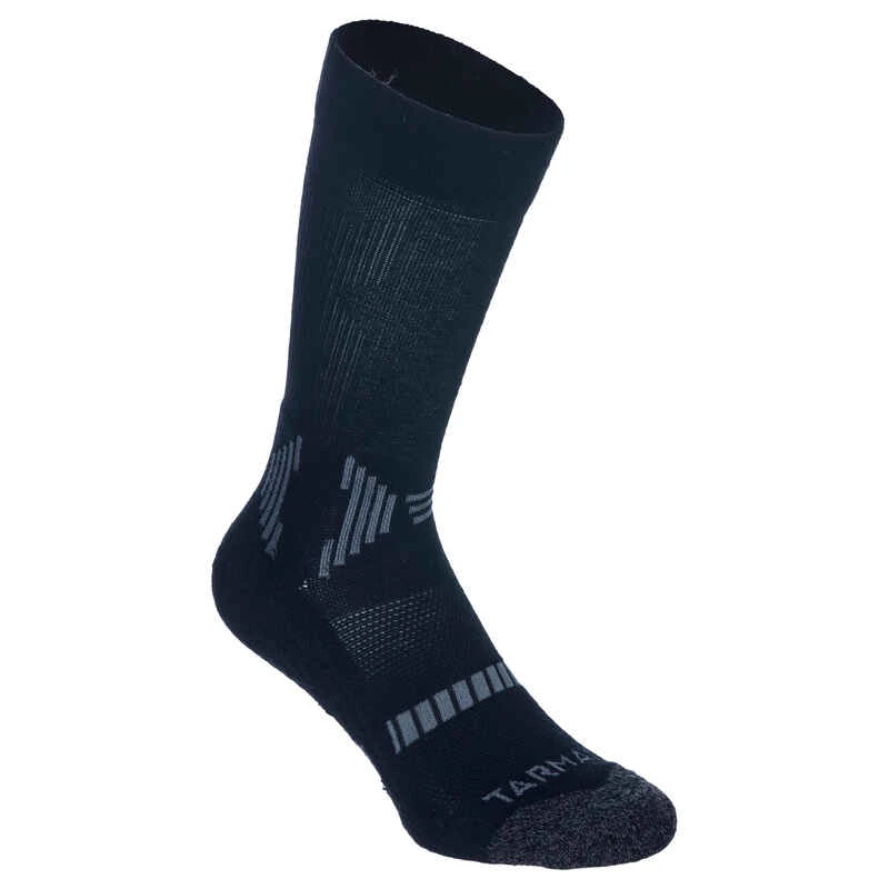 CHAUSSETTES DE BASKETBALL MID LOT DE 2 PAIRES ENFANT CONFIRME -NOIR 4 CHAUSSETTES DE BASKETBALL MID LOT DE 2 PAIRES ENFANT CONFIRME -NOIR – Image 2