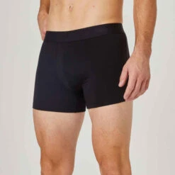 Lot X3 Boxer Fitness Homme - 500 Noir / Gris / Vert Foncé -ProSportif Boutique lot de trois boxers noir gris et kaki 1