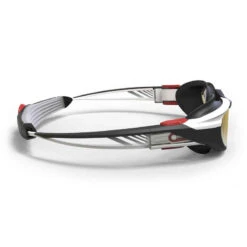 Lunettes De Natation - TURN Taille L - Verres Miroir - Noir / Blanc / Rouge -ProSportif Boutique lunettes de natation turn taille l verres fumes noir slash gris slash jaune 3