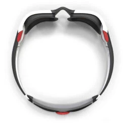 Lunettes De Natation - TURN Taille L - Verres Miroir - Noir / Blanc / Rouge -ProSportif Boutique lunettes de natation turn taille l verres fumes noir slash gris slash jaune 4