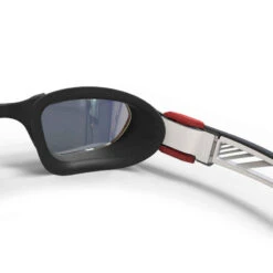 Lunettes De Natation - TURN Taille L - Verres Miroir - Noir / Blanc / Rouge -ProSportif Boutique lunettes de natation turn taille l verres fumes noir slash gris slash jaune 5