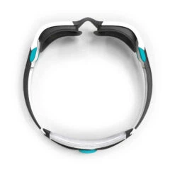 Lunettes De Natation - TURN Taille S - Verres Fumés - Blanc / Noir / Turquoise -ProSportif Boutique lunettes de natation turn taille s verres fumes blanc slash noir slash turquoise 3