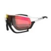 Rockrider LUNETTES VTT XC RACE BLANCHES VERRES INTERCHANGEABLES CAT 0+3 -ProSportif Boutique lunettes vtt xc race blanc antibuee interchangeables cat 03