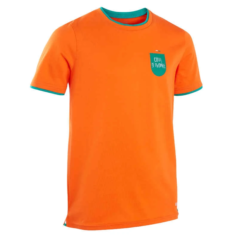 Kipsta MAILLOT COTE D'IVOIRE FF100 ENFANT 2022 3 Kipsta MAILLOT COTE D'IVOIRE FF100 ENFANT 2022